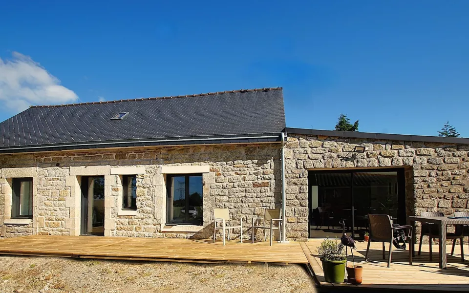 Rénovation d'une maison de campagne dans les Côtes d'Armor