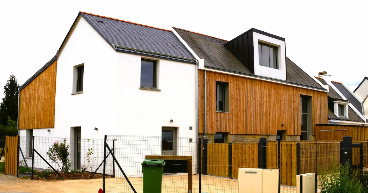 Extension d'une maison à Larmor Baden